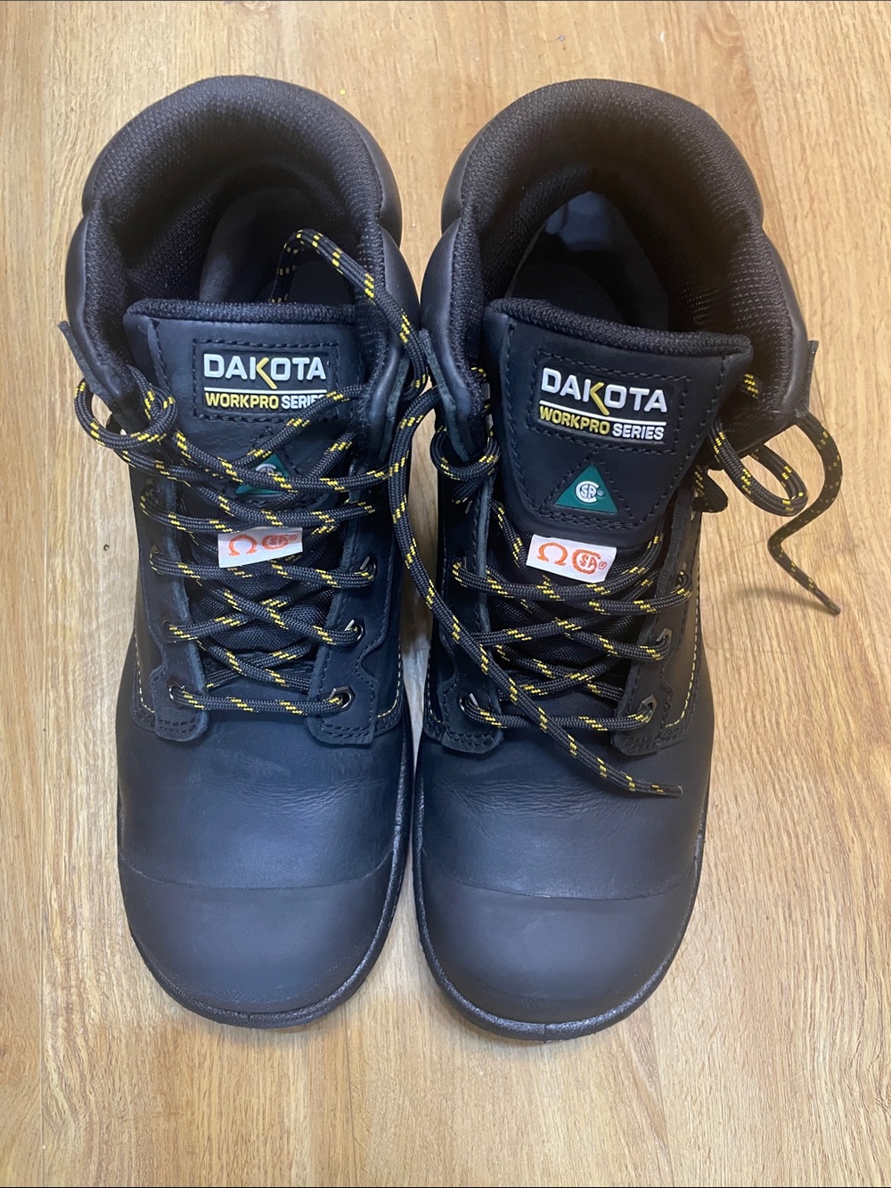 NWOT - Dakota WorkPro Series Men's Black Safety Boots